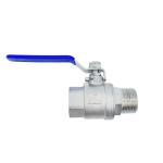 CIF Term Stainless Steel 2PC Female and Male Thread Ball Valve with Handle at