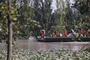 Wholesale Length Of One Complete Set 104m Power Pontoon Bridge Emergency Equipment from china suppliers
