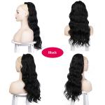 Kinky Curly Drawstring Ponytail Human Hair 130% Density Sew in Hair Extension