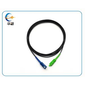 Wholesale Indoor SM G657A Pre Connectorized Drop Cable Simplex LSZH FTTH Kabel Serat Apc Upc from china suppliers