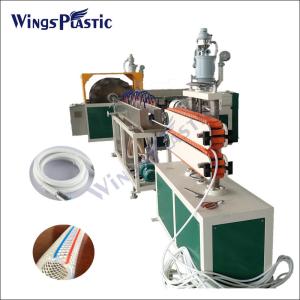 Wholesale Plastic Soft PVC Garden Fiber Braided Reinforced Pipe Hose Tube Extrusion Production Machine from china suppliers