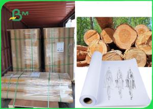 Wholesale 60gsm Marking Paper / Pattern Paper 48 Inch Width Bright White from china suppliers