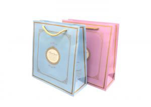 China Lovely Fancy Colorful Present Paper Bag / Cream Paper Gift Bags For Baby on sale