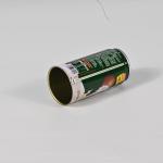 Round Beverage Tin Cans 300-600ml Drink Tin Cans Waterproof Containers