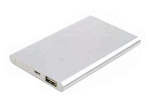 Wholesale Lightweight Aluminum Alloy Power Bank Mobile Charger 5000mah 110*68*10mm Dimension from china suppliers