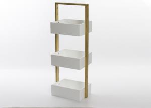 Wholesale 3 Tier Height 67mm Width 18cm Bamboo Bathroom Storage Shelf from china suppliers