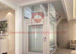 Wholesale 320 - 400kg VVVF Drive Technology Ventilated Home Elevators With Protective Net from china suppliers