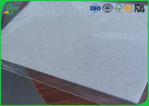 Wholesale Strong Stiffness Double Sides Grey Paper Roll , 0.8mm - 2.0mm Grey Chipboard Sheets from china suppliers