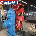 Hydraulic Winch Anchor Boom Diese Engine Wheel Bucket Silt Dredger with