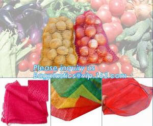 China Raschel Bag, Leno Mesh tubular Bag, roll Mesh Bags, potato bags, vegetable bags, onion bags, sacks on sale