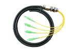 Outdoor MPO MTP Patch Cord , 0.25dB MTP MPO Cable Pre Terminated
