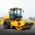 14 Ton XS143J Single Drum Vibratory Road Roller SHANGCHAI Engine