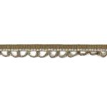 Pearl Beaded Chain Polyester Tassels With Fringes Trim