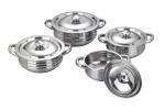6pcs/8pcs pumpkin pot cookware set &cooking pot/high quality stainless steel pot
