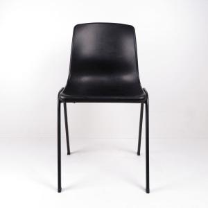 Wholesale Black Plastic Ergonomic ESD Chairs Steel Rack To Support Seat Cheap Price from china suppliers