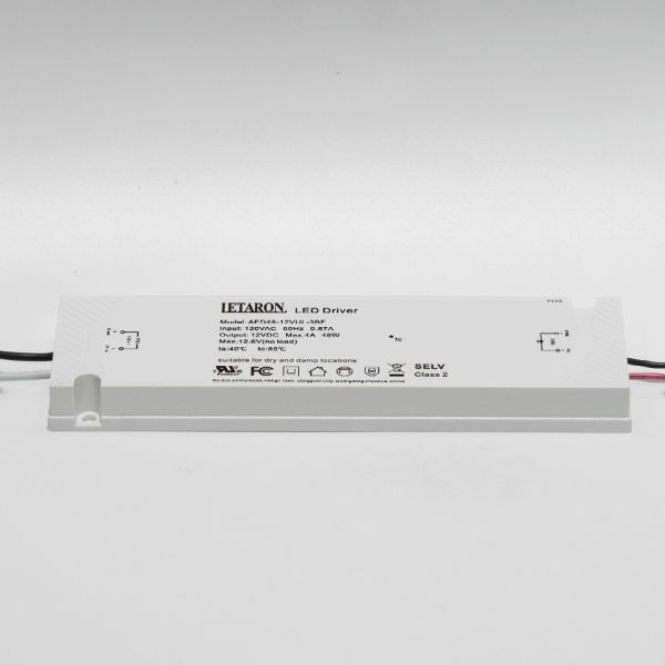 Letaron Short Circuit Protected 48W UL LED Driver for Bathroom Mirror & Cabinet Lights
