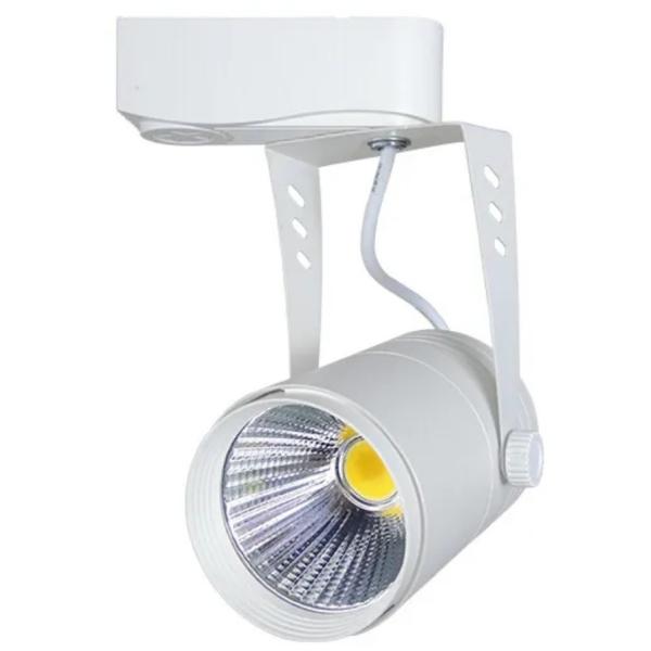 COB Chip Angle Adjustable Track Lighting 15w Led Focus Lamp For Supermarket