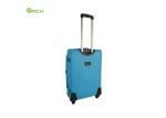 Spinner Wheels 3 Front Pockets 600D Polyester Trolley Bag
