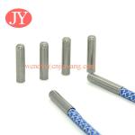 High quality plain shoelace aglets, custom logo metal aglets for sale