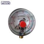100mm Silicone Filled Electric Oil Pressure Gauge Back Mount