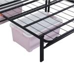 Mail packing Y Folded Yes Modern King Size Metal Bed Frame for Bedroom or Living