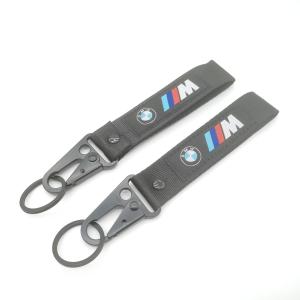 Wholesale Custom Woven Label Lanyard - Premium Fabric &amp; Metal Clasps - Brand Your Style with Durable Key Organizer from china suppliers