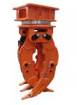 Hydraulic Rotating Grapple Wooden 16-28 Tons Excavator Attachments Log Grapple