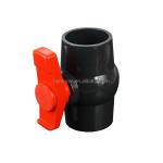 3 Inch PVC Ball Valve with Boat Handle ASTM DIN Standard White Grey OEM Yes