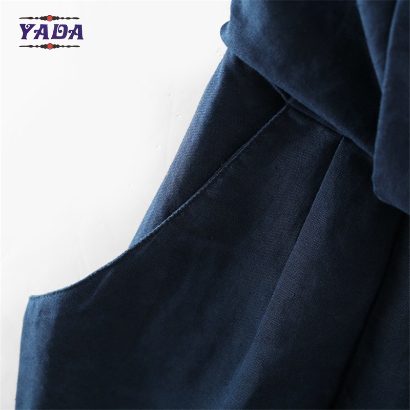 Slim solid color cotton linen vest women casual girls sexy night dress photos for ladies