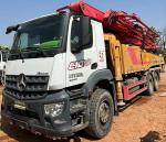 2020 Sany Benz 52M Used Concrete Mobile Pump Truck SYM5353THB 520C-10 Red/Yellow