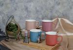 Colorful coffee mug new bone china for home and office use ceramic mugs for gift