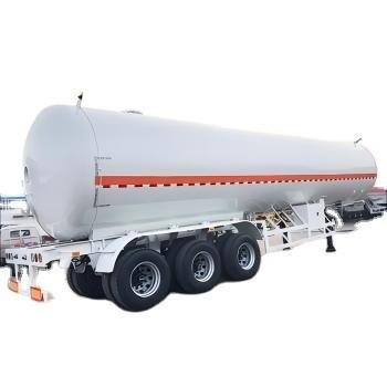 The latest process design of CIMC is a three-axis Fuel Tanker semi-trailer made