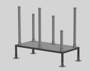 Wholesale Omni Directional Drone Jammer , Stationary Signal Jammer With 9 Jamming Bands from china suppliers