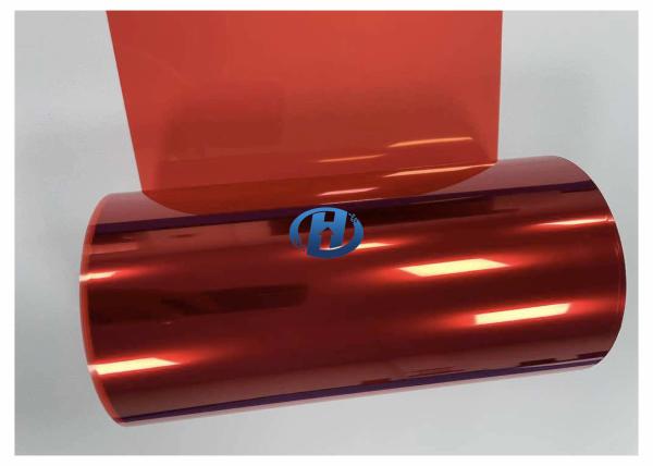 20 μm PET Non-Silicone Release Film Red Polyethylene Terephthalate As a waste