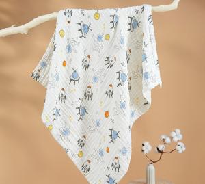 Wholesale Six Layers Cotton Crinkle Gauze Fabric 250GSM Bulk Gauze Fabric from china suppliers