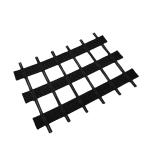 100m/roll PET Warp Knitted Geogrid for Retaining Walls Construction