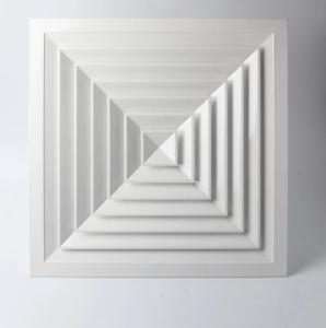 Wholesale 4 Way Ceiling Supply 150x150 Square Air Diffuser from china suppliers
