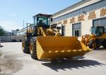Industrial 5 Ton Wheel Loader 5000kg Rated Load For Engineering Construction