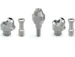 Anodize Surface Finish Cnc Precision Parts Small Dental Implant Base Titanium