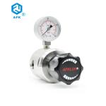 CO2 Gas Pressure Regulator Single Gauge Single Stage 316 Stainless Steel