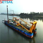 Spud Carriage High Speed Sand Pump Cutter Suction Dredger for Large-scale