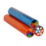 2 4 7 Way Hdpe Microduct Pipe Direct Buried For Optic Fiber Air Blowing Cable
