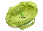 Polyester Foldable Reusable Shopping Bags , Durable Over The Shoulder Travel Bag