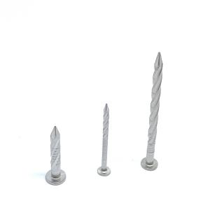 Wholesale 3.05 X 65MM Twist Shank Nails Flat Head For Wood , Size Can Custom Made from china suppliers