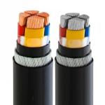 Low Voltage Power Cable Copper/Aluminum direct burial low voltage cable 4 core