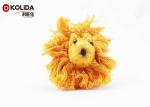 Interactive Pet Toys Cotton Lion 6 x 17cm Yellow For Puppy Pet TR4 Type