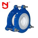 DIN ANSI JIS Carbon Steel PTFE Expansion Joint Easy Install Tie Rod Stainless