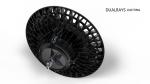 Dualrays UFO LED High Bay Light 50/60Hz Die Cast Aluminum 140LPW For Supermarket