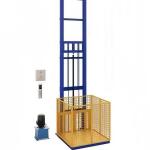 1t 10m Hydraulic Freight Elevator Cargo Lift Platform For Industrial Or