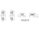 Precision Spindle Bearings: steel balls B71902E.2RSD.T.P4S.UL